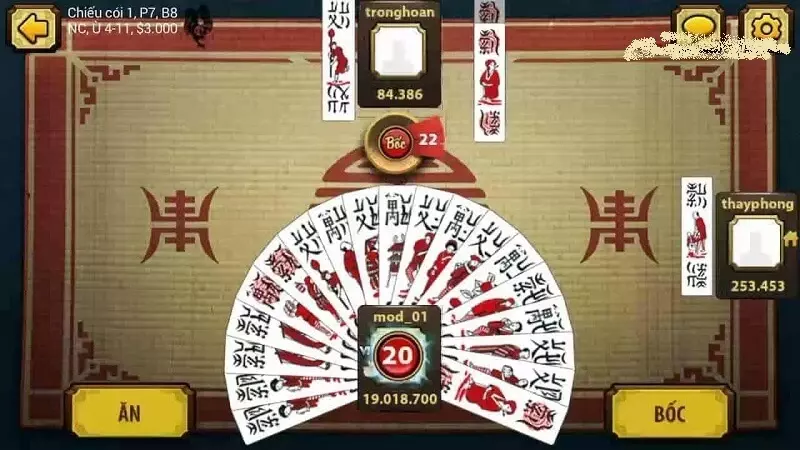 Quy tắc chơi Chắn tại Fb68